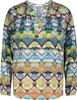 Cartoon Bluse Kurz 1/1 Arm 5880 Green/Blue 42 Produktbild-Vorschau 1