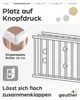 GEUTHER Kinderklappbett Mayla | 60 × 120 cm | Faltbares Produktbild-Vorschau 3