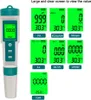 Multifunkční digitální tester kvality vody 7 v 1, přenosné Náhled obrázku produktu 7