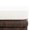 vidaXL Sgabello da giardino 2 pezzi con cuscino di seduta Anteprima dell’immagine prodotto 4