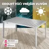 Hliníkový zahradní stůl Bianca s výškově nastavitelnými Náhled obrázku produktu 8