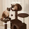 Yaheetech Kratzbaum Kletterbaum 139 cm H, Katzenbaum mit 3 Produktbild-Vorschau 6