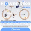 SUN BABY Flower Bike Detský bicykel 24 palcov pre dievčatá, Náhľad obrázku produktu 7