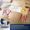 MASKO® Teleskop-Arbeitsbock Untergestell | Klappbock max. Produktbild-Vorschau 8
