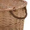 vidaXL Holzkorb mit Tragegriffen 88 x 57 x 34 cm Natur Produktbild-Vorschau 3