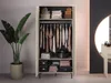 Kleiderschrank Sophie Garderobenschrank 92x53x190cm Produktbild-Vorschau 8