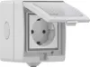 Presa di corrente WLAN intelligente da esterno Tuya IP55 Anteprima dell’immagine prodotto 2