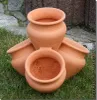Pflanzkübel Kräutertopf 4er Pflanztopf TERRACOTTA "Plantas" Produktbild-Vorschau 2
