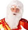 WEIHNACHTSMANN KOSTÜM SET Weihnachten Mantel Bart Perücke Produktbild-Vorschau 3