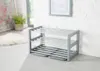 RUCO Schuhregal mit 2 Schmutzfangschalen, Aluminium / Produktbild-Vorschau 4