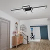 VA-Cerulean, plafoniera LED geometrica, nera, 120W, Anteprima dell’immagine prodotto 9
