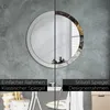 Ø90cm Modern Spiegel - Wandspiegel Wandmontage- Produktbild-Vorschau 5