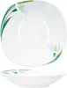6x White Calla Suppenteller Porzellan 6 Personen floral Produktbild-Vorschau 3