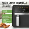 GOURMETmaxx Heißluftfritteuse AirGenius 10L | 2x5L Airfryer Produktbild-Vorschau 8