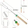 8er-Set Teleskop Marshmallow-Spieße aus Edelstahl – 81,3 cm Produktbild-Vorschau 3