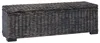 Pudełko do przechowywania vidaXL, czarne, 110 x 35 x 45 cm Podgląd zdjęcia produktu 1
