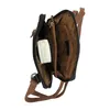 C1427 Cinino Umhängetasche Ledertasche Schwarz/Cognac Produktbild-Vorschau 4