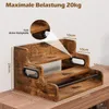 Yorbay Weinregal für Arbeitsplatte,Weinständer aus Holz Produktbild-Vorschau 5