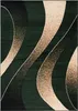 A close-up, top-down view of a rug with a modern abstract design. Anteprima dell’immagine prodotto