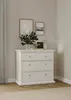 Commode - Blanc 48,5 x 96,2 x 86,9 cm (h) Voir les images du produit 2