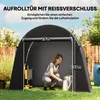 Outsunny Garagenzelt 245x120x200 cm wasserdicht Produktbild-Vorschau 6