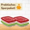 4er Set Frischhaltedosen mit Deckel Abtropfgitter Küche Produktbild-Vorschau 8