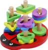 Holzpuzzle Marienkäfer, buntes, entwicklungsförderndes Produktbild-Vorschau 6