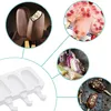 Eisformen Silikonform, 2 Stück Eiscreme Silikonform mit 100 Produktbild-Vorschau 4