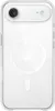 The back of a clear iPhone case with a visible MagSafe ring and Apple logo. Anteprima dell’immagine prodotto