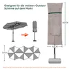 Sekey Sonnenschirm Schutzhülle für 460 x 270 cm Produktbild-Vorschau 2