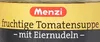 Menzi fruchtige Tomatensuppe mit Eiernudeln Dosensuppe 5x Anteprima dell’immagine prodotto 7