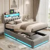 Letto imbottito INONEFT, 90 x 200 cm, con sistema di Anteprima dell’immagine prodotto 3