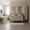 RODAN | Mobile bagno alto - 136 cm - Beige opaco - Design Anteprima dell’immagine prodotto 8