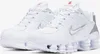 Nike Shox TL White Metallic Silver Max Orange - EU: 45 Produktbild-Vorschau 9