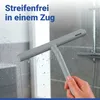 WENKO Badezimmer Wischer Silikon Mola grau Dusche Abzieher Produktbild-Vorschau 2