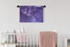 MuchoWow® Wandteppich Wandbehang Manta - Weltraum - Lila Produktbild-Vorschau 2