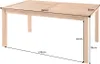 Massiver Gartentisch EMPIRE TEAK 150cm natur Teakholz Produktbild-Vorschau 13