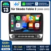 NAVI 8kern Android13 4+64G carplay Für Skoda Fabia Produktbild-Vorschau 2