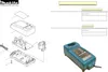 Caricabatterie Makita DC1414, Ni-MH, 7,2-14,4 V Ni-MH - Anteprima dell’immagine prodotto 9