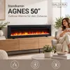 Cheminée électrique encastrable BALDERIA Agnes 50 – Voir les images du produit 2