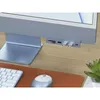 A Satechi USB-C hub is attached to the bottom edge of an iMac, with a keyboard and mouse visible on a desk. Produktbild-Vorschau