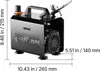 VEVOR Airbrush Set 1/6 PS se vzduchovým kompresorem, 1 Náhled obrázku produktu 8