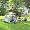 Kempingový stan 4 osoby rodinný stan s oknom 190T PU1000mm Náhľad obrázku produktu 9