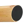 Relaxdays Hocker Kunstleder, gepolstert, 4 Holzbeine, Produktbild-Vorschau 6