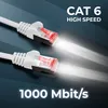 deleyCON 10x 0,25m CAT6 Patchkabel S/FTP PIMF Schirmung Produktbild-Vorschau 4