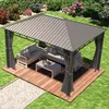 Gartenpavillon 3x4 m Stahldach Hardtop 4 Seitenteile in Produktbild-Vorschau 5