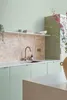 ESTAhome Tapete Fischgrätmuster Mintgrün und Weiß 53 cm x Produktbild-Vorschau 2