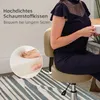 Krzesło biurowe HOMCOM, obrotowe, z regulacją wysokości i Podgląd zdjęcia produktu 5