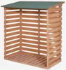 Gartenholzlegekamin Holztragenhaus im Freien 116x65x123cm Produktbild-Vorschau 4