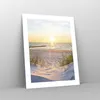 Poster - Poster ohne Rahmen - Düne Strand Meer - 40x50 cm - Produktbild-Vorschau 7